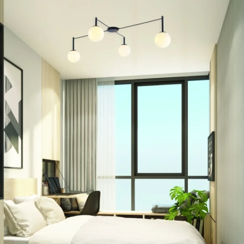 Tiramolla OD94614CB – ACA Lighting ceiling light, 4X40W