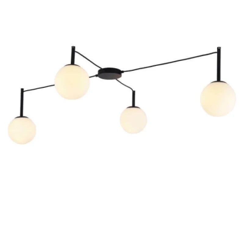 Tiramolla OD94614CB – ACA Lighting ceiling light, 4X40W