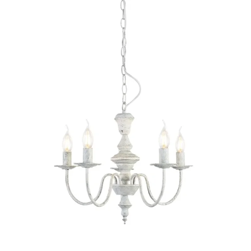 Accra DL9315PAG – ACA Lighting chandelier, 5X40W