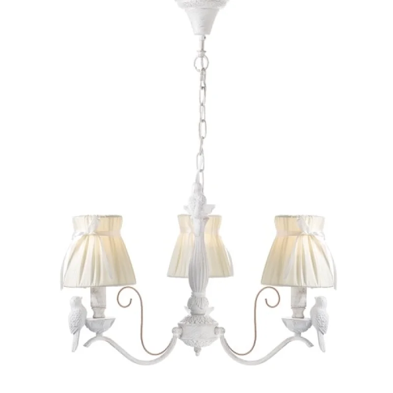 Полилеи Ekavi EG166083PW – ACA Lighting полилей в антично бял, 3X40W