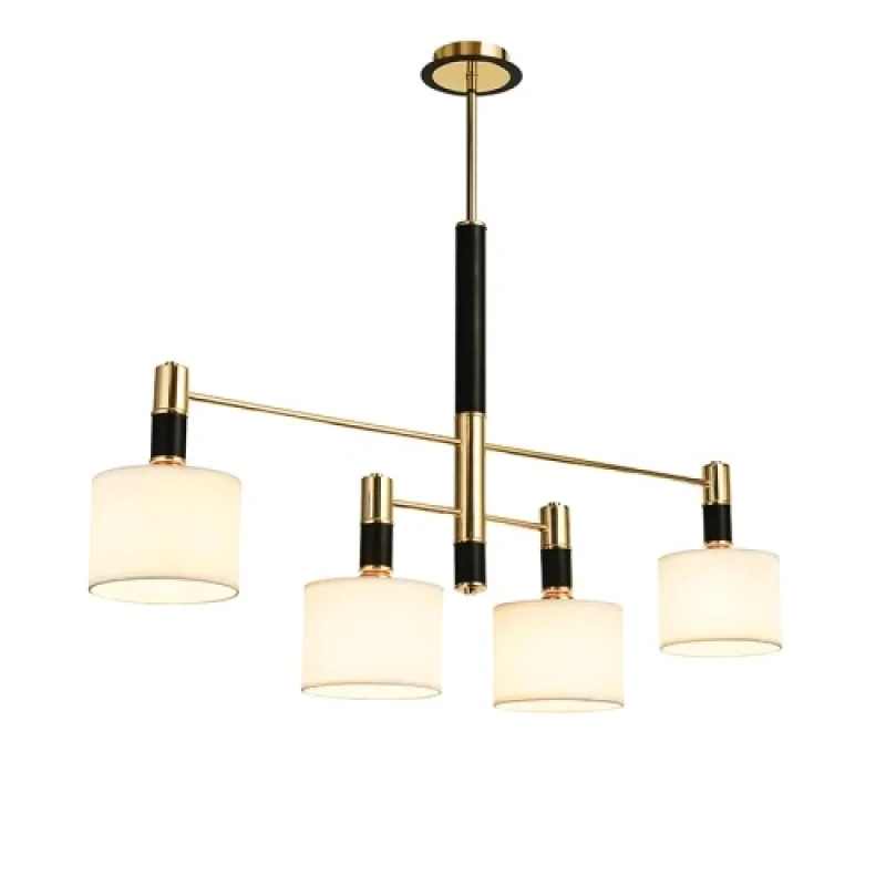 Полилеи Mizar EG224P100BG – ACA Lighting полилей в месинг, 4X40W