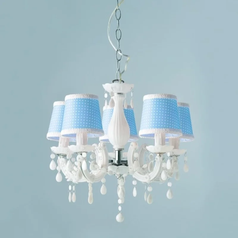 Полилеи Macaron SF35045B – ACA Lighting полилей в бял, 5X40W