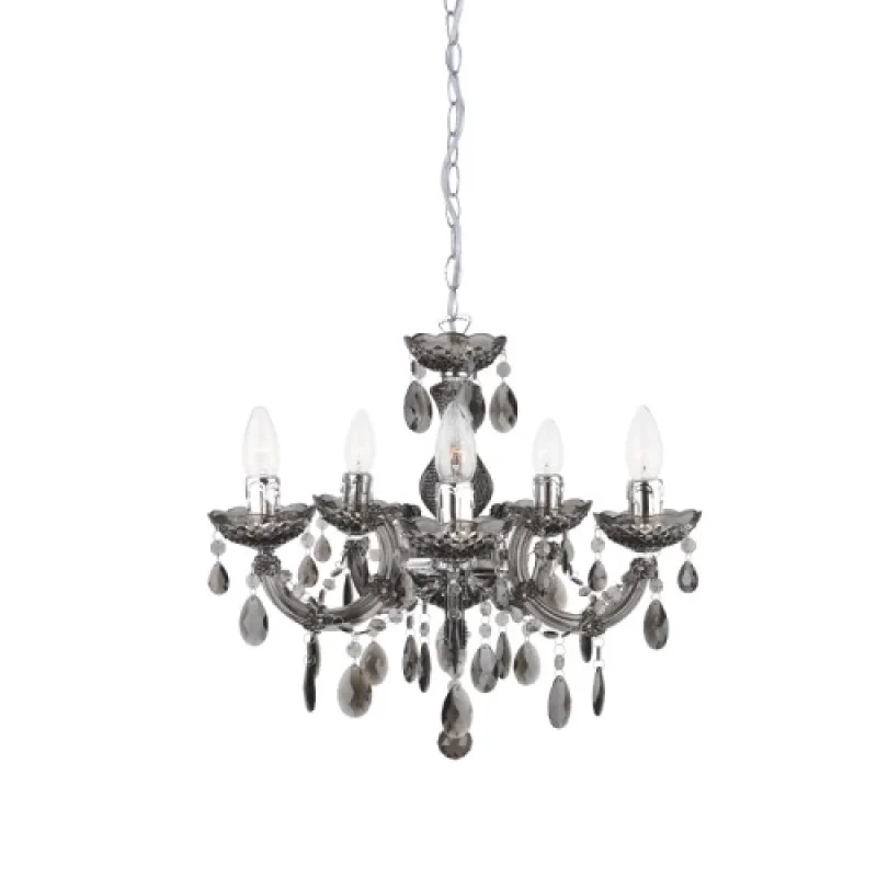 Chandeliers Nefertiti SF3505PSM – ACA Lighting chandelier, 5X40W