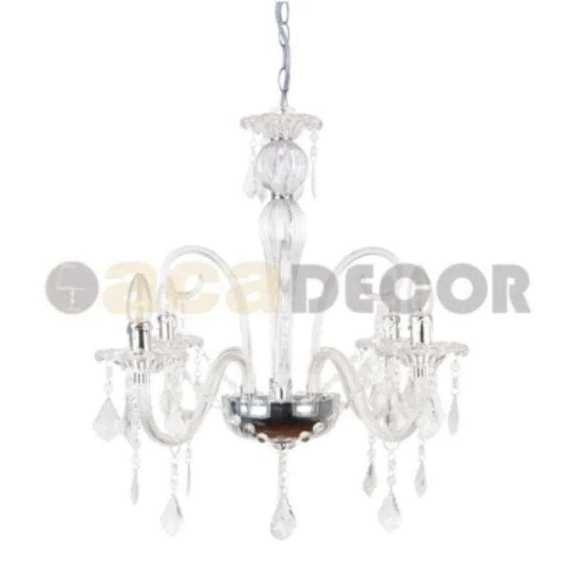 Giza SF633124P – ACA Lighting полилей в хром, 4X40W