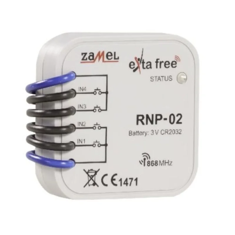 Радио и Wi-Fi Предавател 4 канала радио - Zamel RNP-02