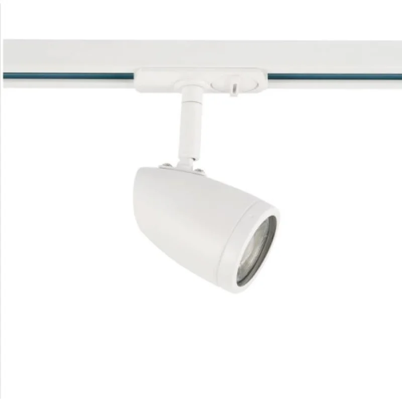 Спот осветителни модули Whit TS75GU3CW – ACA Lighting прожектор за монофазна шина в бял, 1x50W