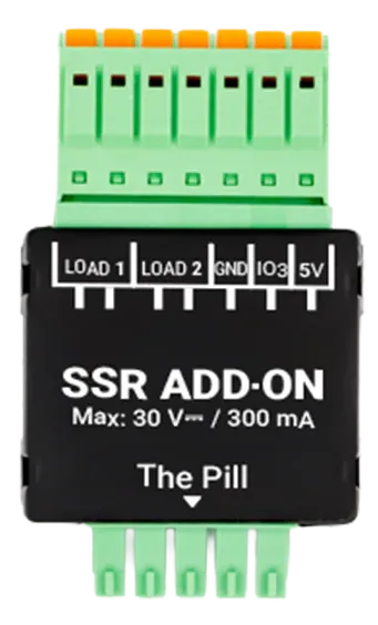 Shelly Реле твърдотелно 30 VDC, 2x 300mA, Shelly Pill SSR Add-on