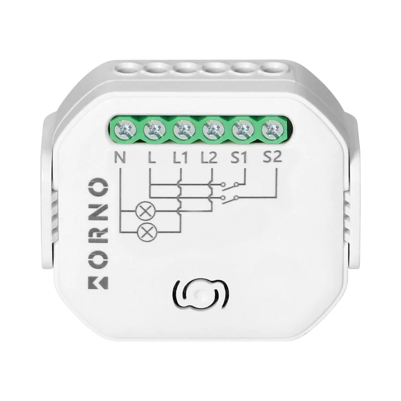 Smart relay 2-кaнaLNo Wi-Fi+BLE - TUYA Smart home