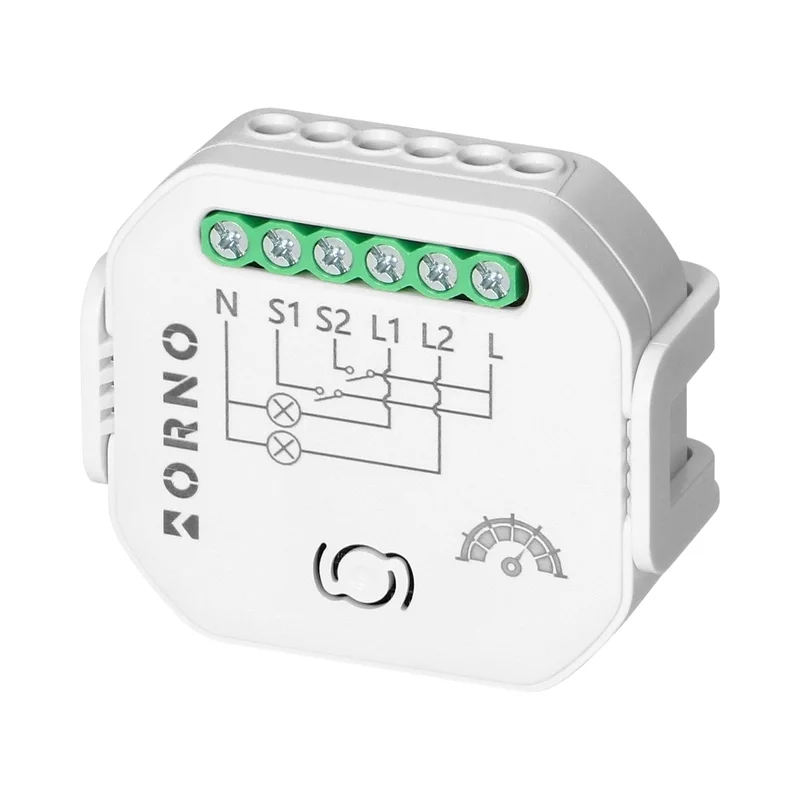 Смарт реле, димер 2-кaнaлнo Wi-Fi+BLE - TUYA Smart home