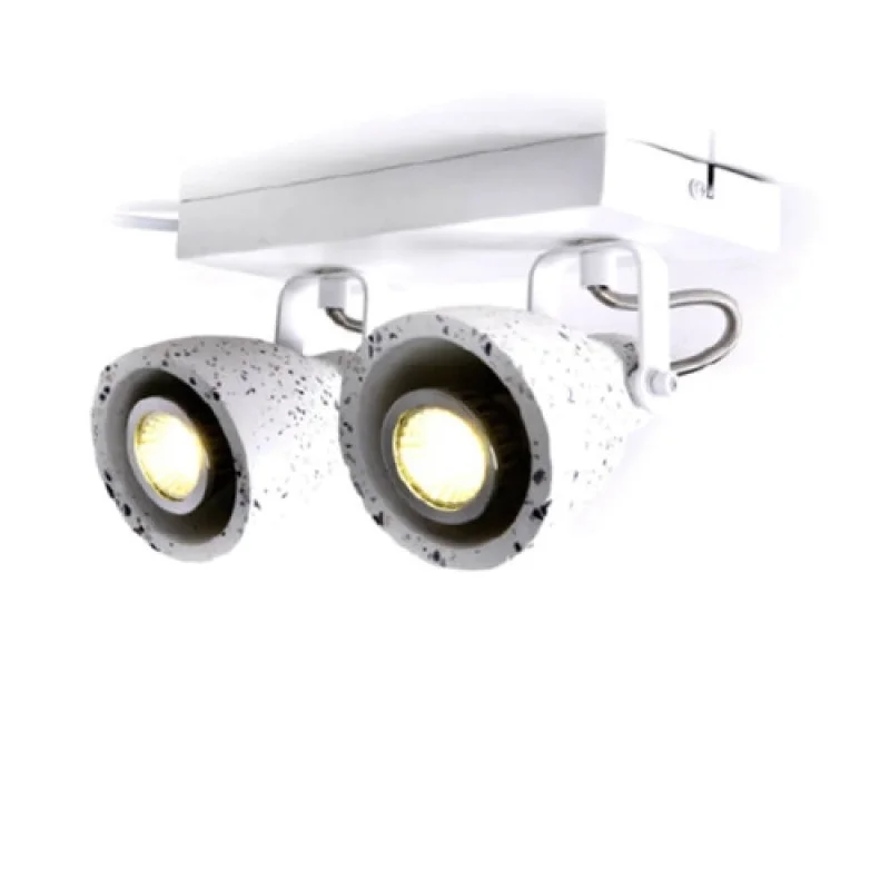Dino AR1822W23WT – ACA Lighting spotlight in white, 2X50W