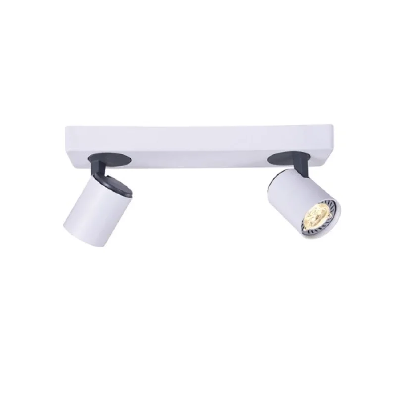 Spotlights Disco RA312S32WG – ACA Lighting spotlight in white, 2X50W
