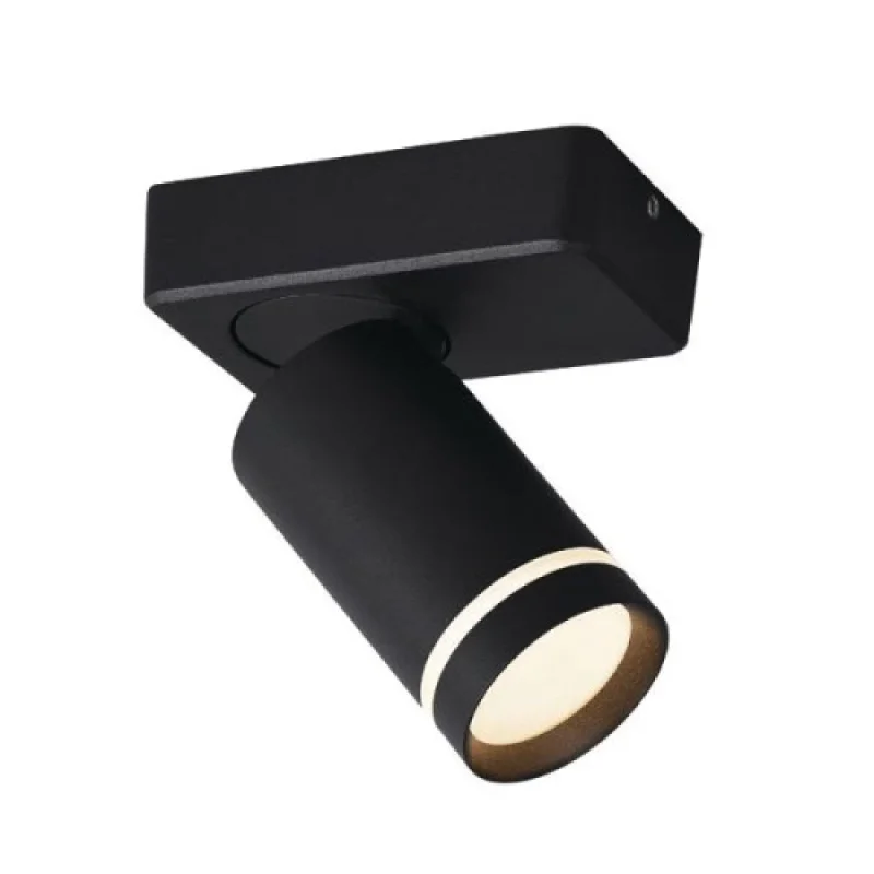Спотове Divino RA3631SBK – ACA Lighting спот в черен, 1X10W