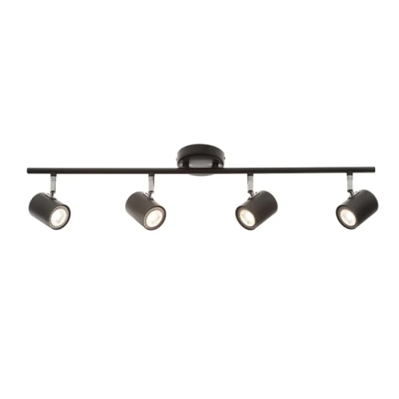 Спотове Orfeas SUH1894TB – ACA Lighting спот в черен, 4x50W