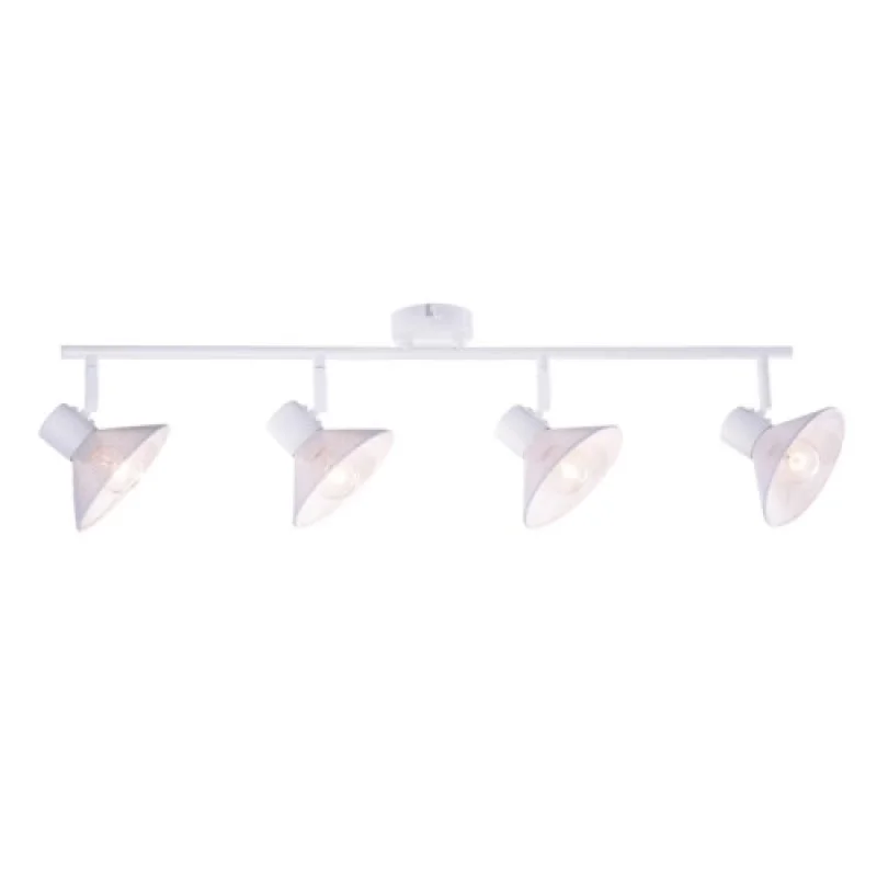 Spotlights Paloma TNK2834SW – ACA Lighting spotlight in white, 4x40W