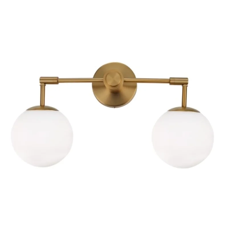 Спотове Thetis V360502W – ACA Lighting спот в месинг, 2X40W
