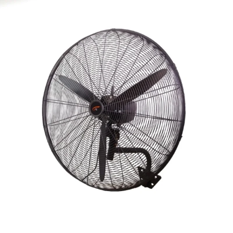 Стенни вентилатори ACA Lighting FANWPFLB10R – стенен вентилатор в черен