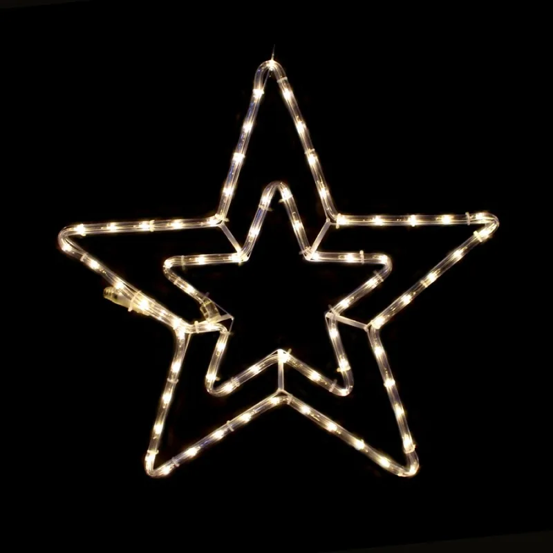 Коледно осветление X081811116 – ACA Lighting светеща коледна фигура, 60 LED, топло бяло, 2,5 м, IP44
