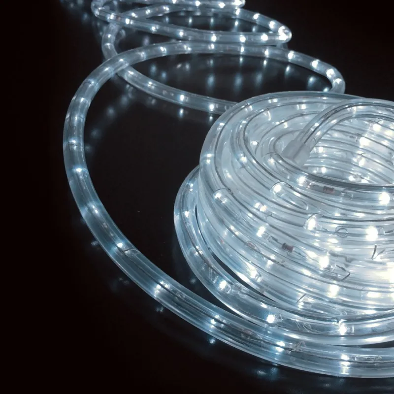 Коледно осветление X0818221N – ACA Lighting светещ маркуч, 36 LED, студено бяло, 50 м, IP65