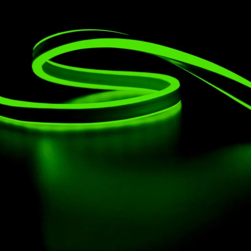 Коледно осветление X08545412 – ACA Lighting неонов светещ маркуч, 100 LED, зелено, 50 м, IP44