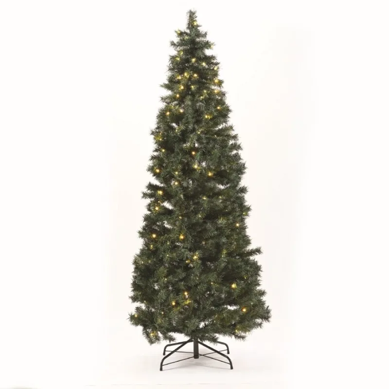 Christmas lighting X1818012002 – ACA Lighting pre-lit artificial Christmas tree, 120 LED, warm white, height 180 cm, Ø76 cm